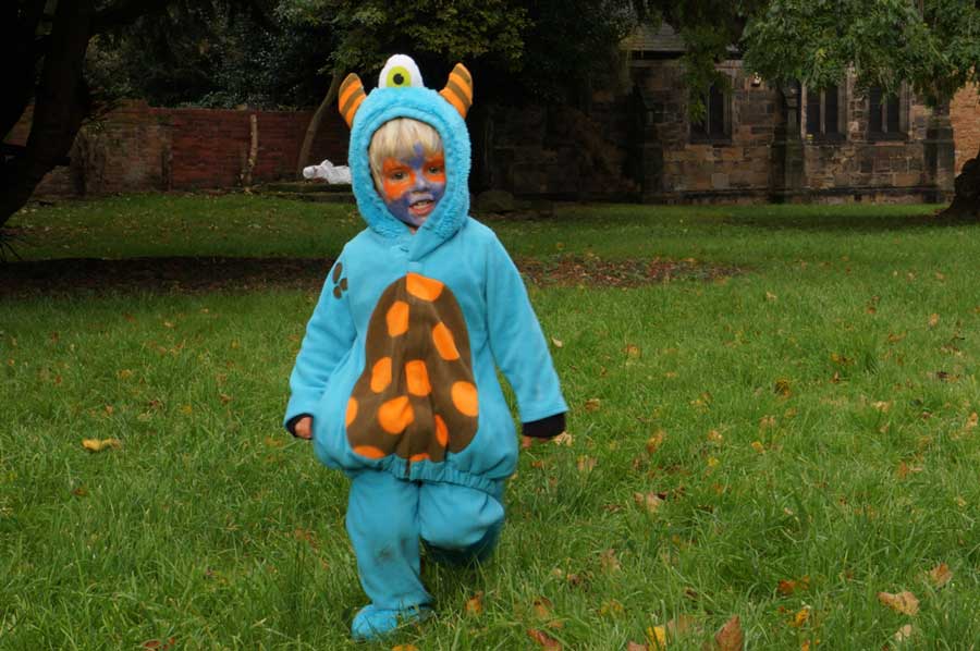 Cute monster outfit