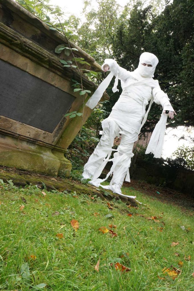 Quick Toilet Roll Mummy costume