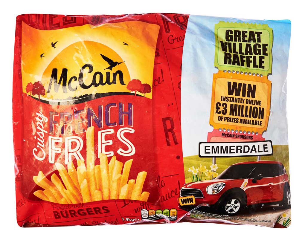 McCain Great Village Raffle - how many prizes were given away?