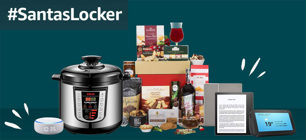 Win prizes with Amazon Santa's Locker!