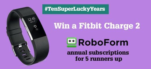 Celebrating ten years of SuperLucky - win a Fitbit Charge!