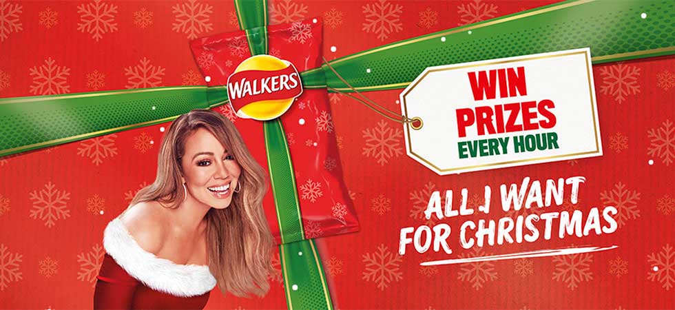 Win thousands of prizes with Walkers Crisps this Christmas!
