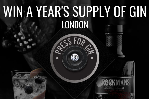 Brockmans Gin Press for Gin