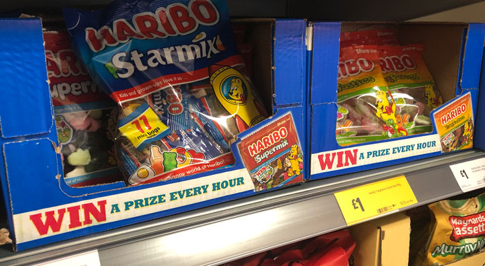 Haribo Prizes promotion