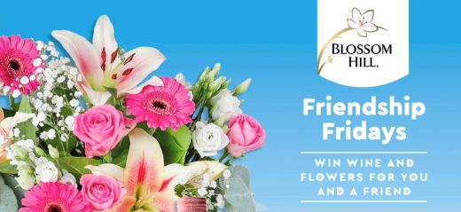 Win 150 prizes every week with Blossom Hill Friendship Fridays!