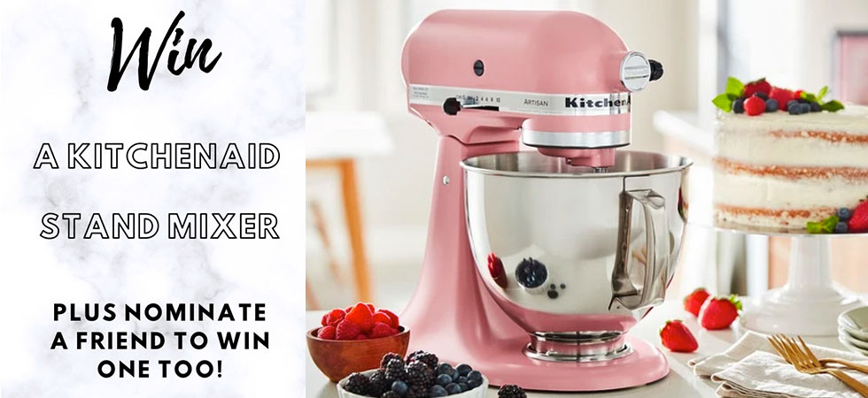 Win 40 Kitchen Aid Stand Mixers with your baking photos!