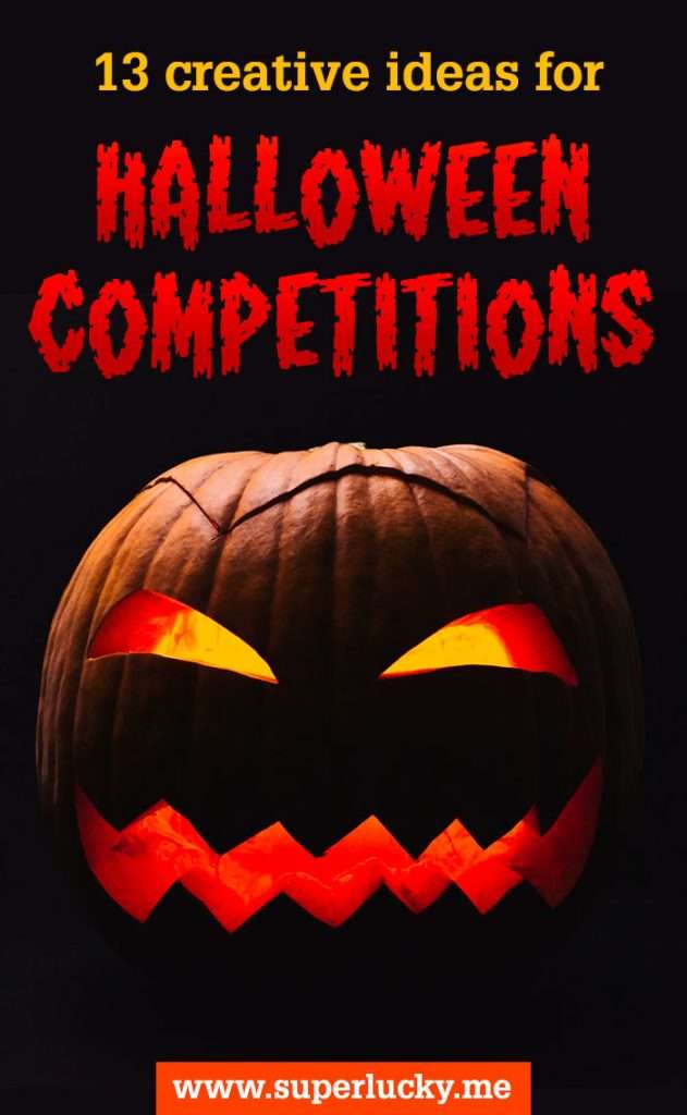 13 creative ideas for fun Halloween competitions