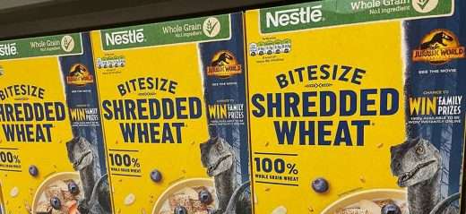 Nestle Cewreals Jurassic Wolrd instant win competition