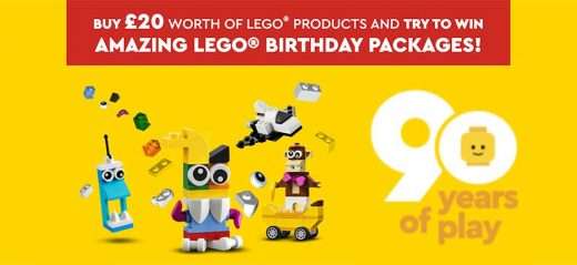 Lego 90 Years of Play competition