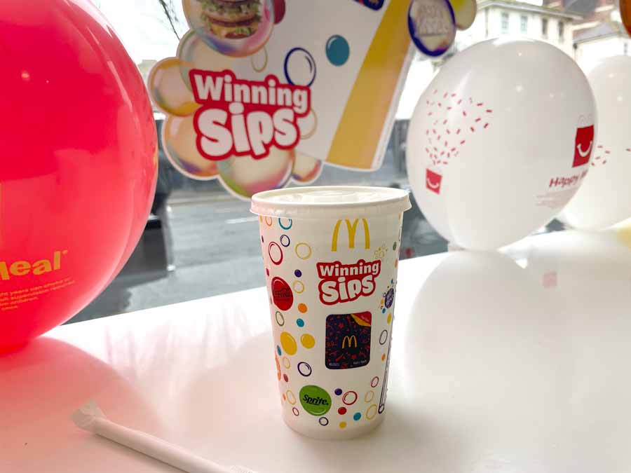 McDonald's Winning Sips promotion