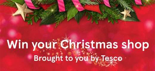 Win your Christmas shop at Tesxco