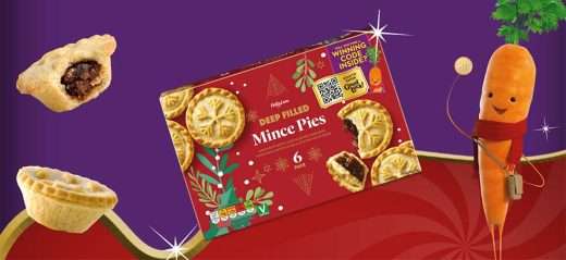 Aldi Mince Pies win with Kevin