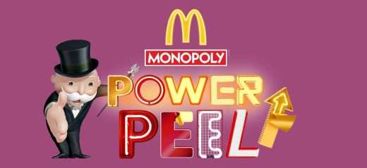 McDonalds Monopoly Power Peel 2024